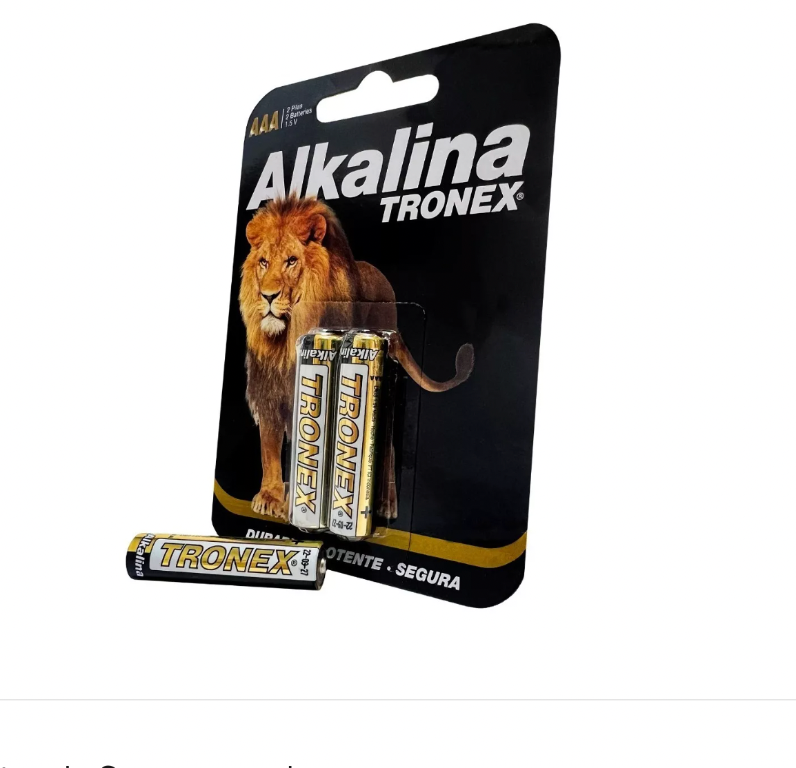 PILA TRONEX ALKALINA X2 AA PILA TRONEX ALKALINA X2 AA